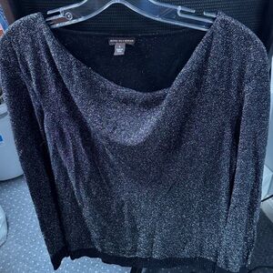Dana buchman metallic top L // 103112